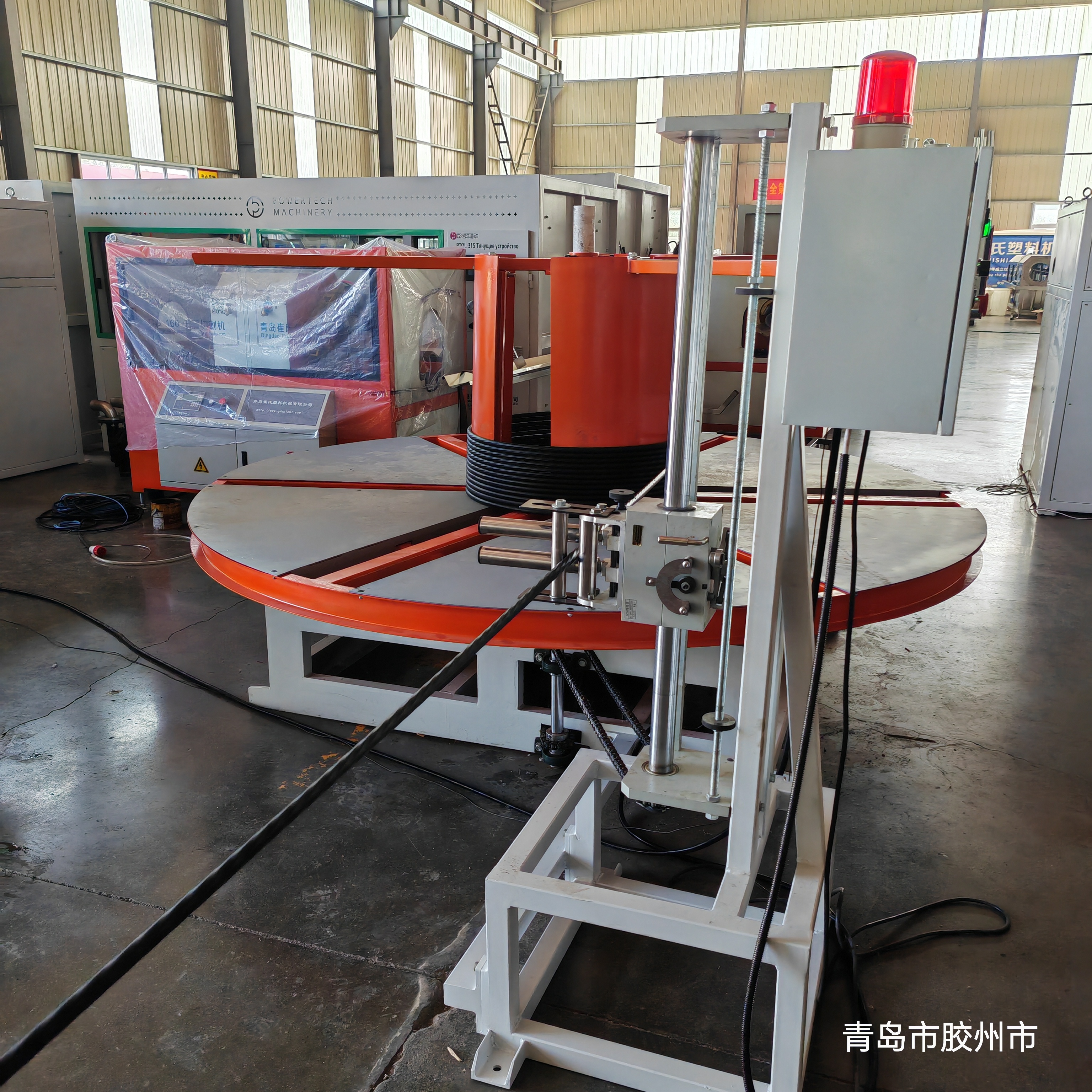 High Efficiency Unbonded PC Wire Strand Coating Equipment HDPE Sheathing Extrusion Making Machine