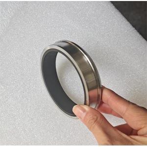 Machinery Carbon Graphite Impregnated Bushings With Steel For Industries