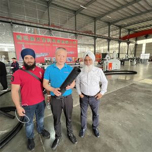 Water Drain HDPE Pipe Extrusion Machine Single Screw Extruder Manufacturers