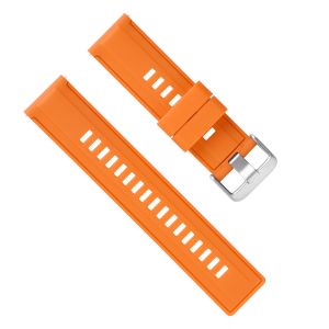 Luxury Replacement 22mm Silicone Rubber Watch Strap Bands ROHS Certificate