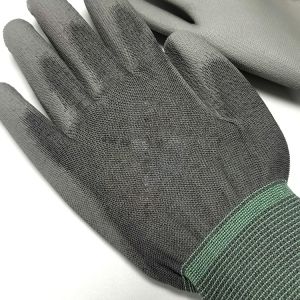 ESD Anti Static PU Coating Gloves For Industrial Wear