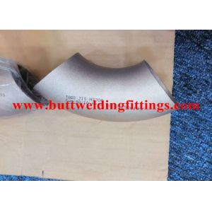 ASTM B466(151) UNS C70600 Butt Weld Fittings Elbow 90 Degree DN20 NPS3 / 4