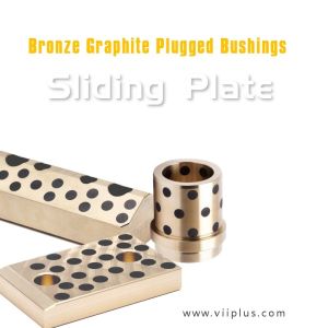 Oilless Self Lubrication Bronze Graphite Plugged Bushings