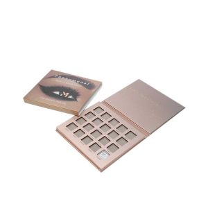 CMYK 4C Empty Magnetic Palette Magnetic Flip Box Water Varnishing