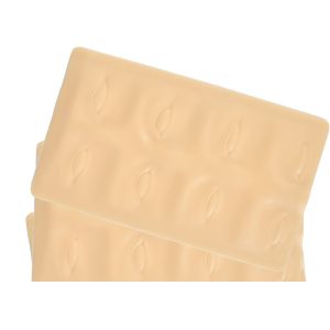 3D Eyebrow Tattoo Practise Skin , Moderate Thickness Artificial Tattoo Skin