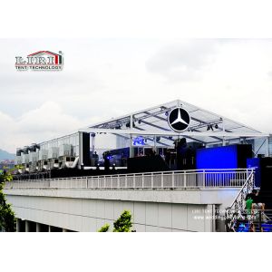 Transparent Roof Cover 20X40M Outdoor Event Tents With Inside Decoration