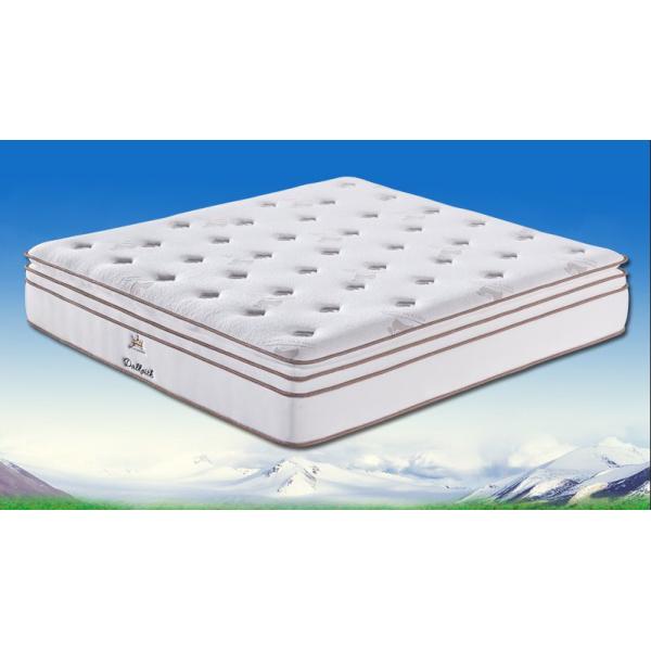1000 Pocket Sprung Mattress King Size Knitted Fabric Healthy Design