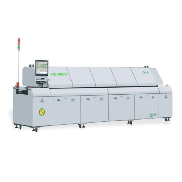 KTE-1000D SMT Reflow Oven Machine With Double Safety Control Mode , 83KW Total