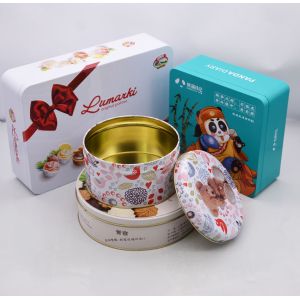 ODM Moisture Proof Airtight Empty Tin Box Packaging
