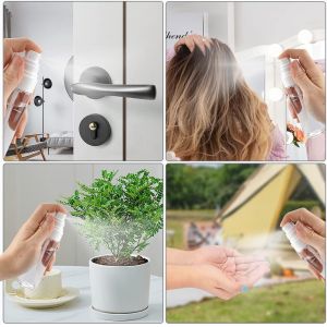 Spray Bottle Plastic Spray Bottles 3.4oz/100ml 2Pack Makeup Setting Sprayer TSA