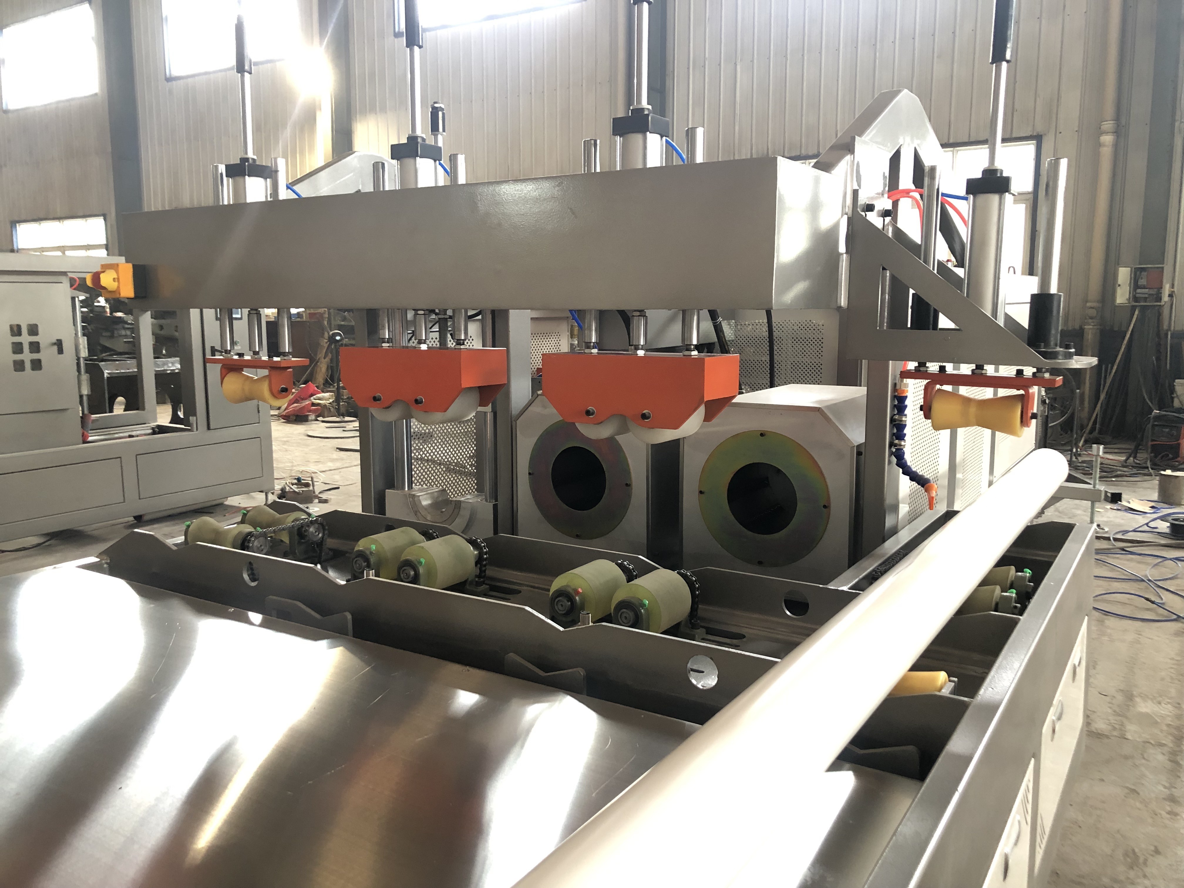 PP PVC UPVC Pipe Automatic Belling Machine Plastic Pipe Socketing Machine Socket