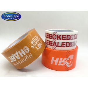 Custom Logo Printed High Tensile Strength BOPP Adhesive Tape For Packaging And