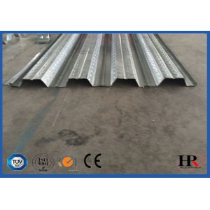 Structural Metal Deck Roll Forming Machine / Roof Sheet Making Machine