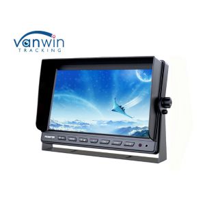 China 10.1 inch 2.0MP resolution AHD TFT Car Monitor with 1080P HD cameras and 20M extension cable on sale