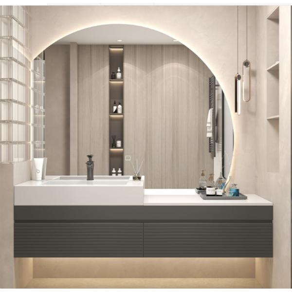Buy Ultra White Ceramic Countertop Basin Bathroom Wash Hand Basin Cabinet at wholesale prices