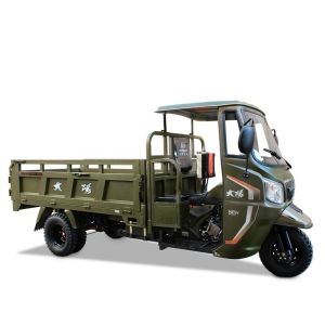 Motor Tricycle With Curb Weight ≥500kg Open Body Type 1200kg Loading Capacity