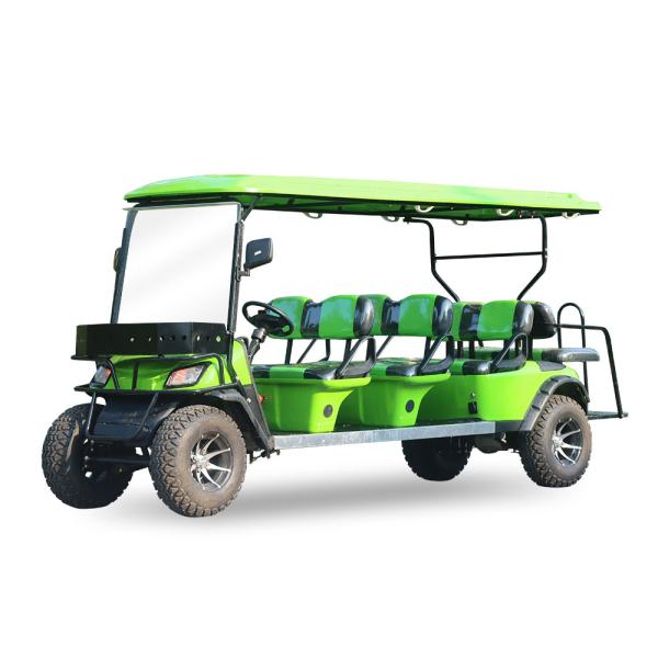 Buy 72V Hunter Custom Electric Golf Carts Eight Passenger 850KG Weight at wholesale prices