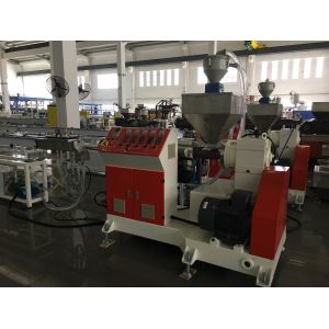 High Output Drink Straw Extrusion Machine Single Screw Plastic Extruder