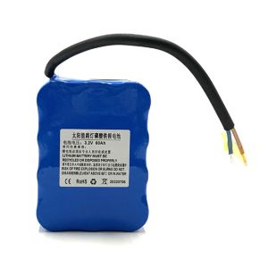 3.2V 60AH LiFePO4 Lithium Battery 32700 32650 Solar Street Light Battery