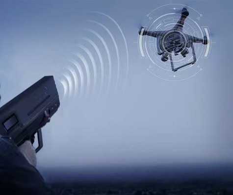 Quality Small High Power Anti Drone Uav Jammer Up To 2km for sale