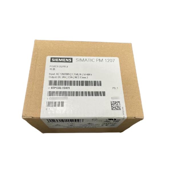 SIEMENS SIMATIC POWER SUPPLY 6EP1332-1SH71 PM1207 PSU 1200 2.5A DC24V