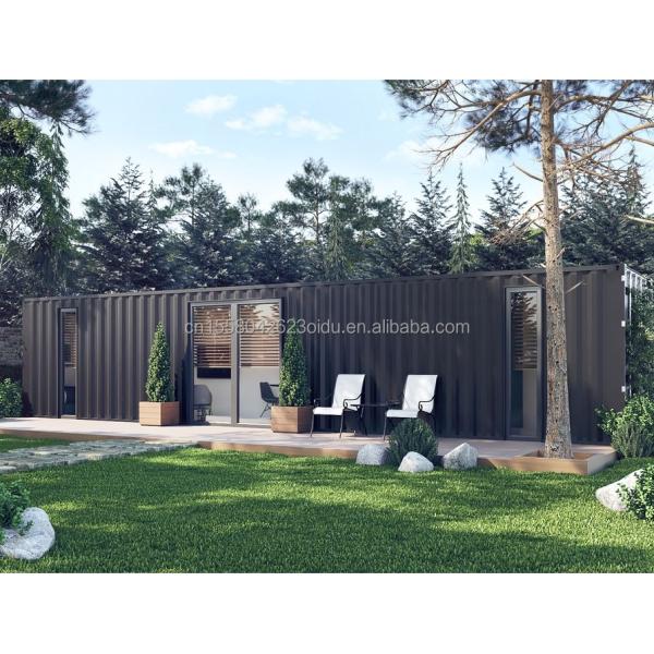 Newly Popular 40ft Modified Shipping Container with 2 Bedrooms and Aluminum Alloy Windows