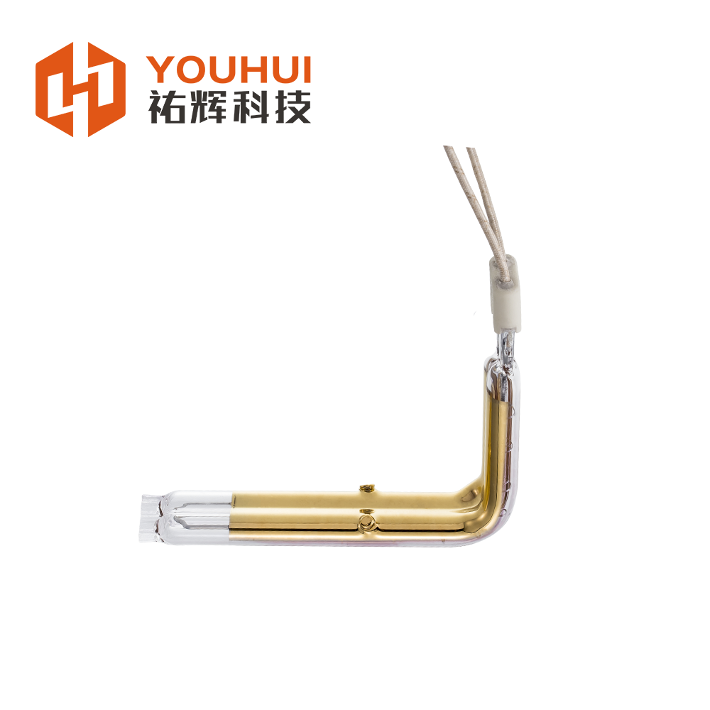 Industrial Use 1250°C Working Temperature High Purity Quartz Infrared Heating Element and Halogen Heating Tube