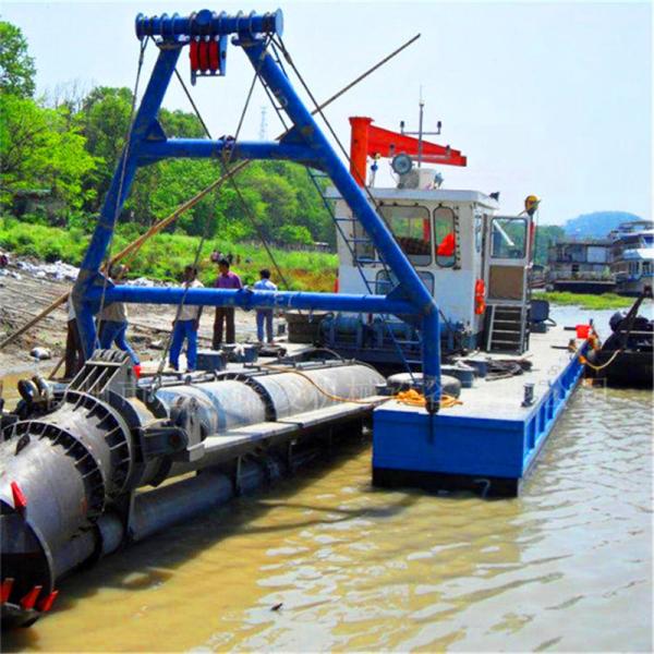 River Sand Pump Cutter Suction Dredger Machinery with Diesel Engine