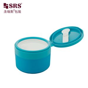 120g 150g Empty PP PCR Recycled Injection Custom Color Flip Cap Body Butter
