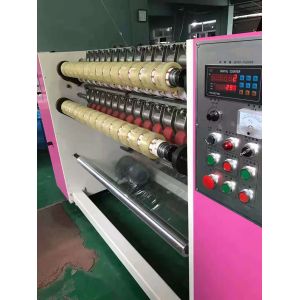 Professional Crystal Tape BOPP Cello Tape Slitting Machine