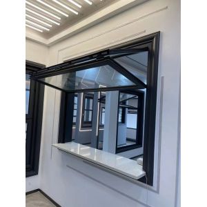 China Aluminum Bifold Window Double Glazing Tempered Glass Aluminium Folding