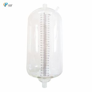 4-6mm Thickness 28L Glass Milk Meter High Borosilicate Material For Accurate