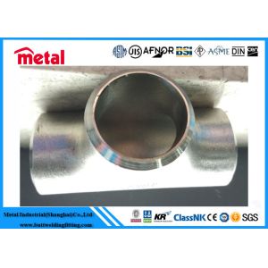 Seamless Butt Welding Target Tee 8"X8” SCH-80S Hastelloy C22 ASME B16.9 Pipe