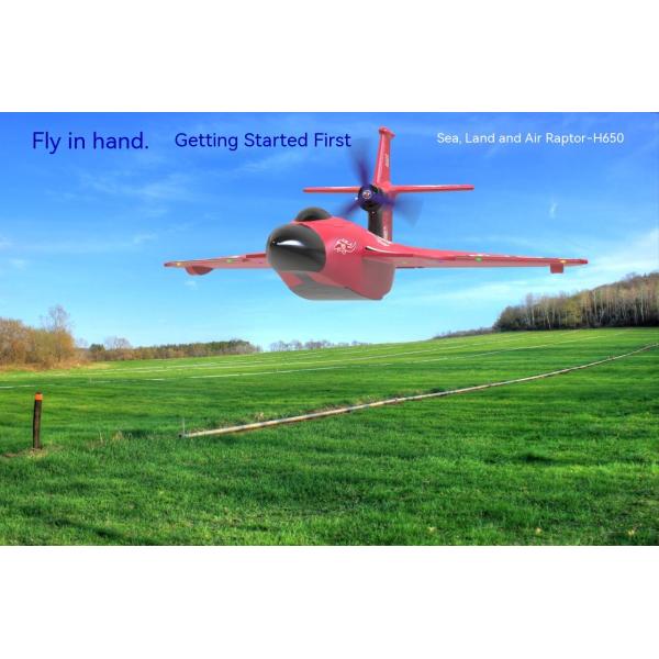 Brushless Motor H650 Aerobatics Stunt Led Light Epp Foam Sea Land Air 2.4g Proportional Radio Control Rc Jet Plane For Boys