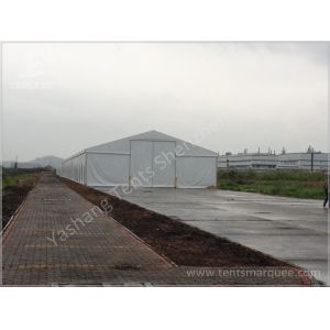 White Industrial Marquee Outdoor Warehouse Tents , Temporary Warehouse