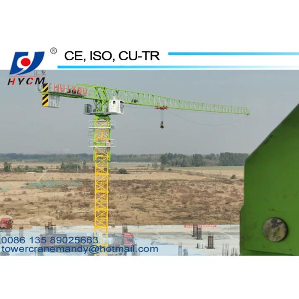 380V/60Hz Hydraulic Tower Crane 60m Arm Topless Types of Tower Crane 11.7m Counter Jib Electric Tower Crane