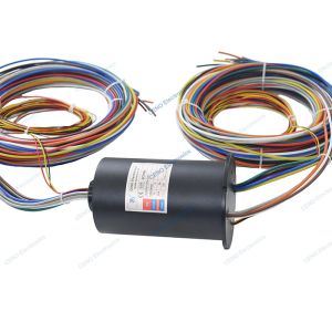Solid Electric Power Slip Ring With 20A 50A For Industry Automatic System