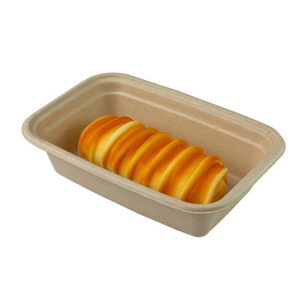 Disposable Biodegradable Bagasse Sugarcane Bagasse Food Container Take Out