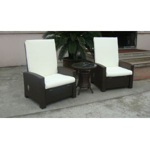 adjustable outdoor rattan sofa