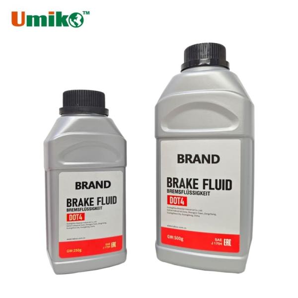 Buy Eco Friendly 500ml DOT4 Fully Synthetic Brake Fluid For Automotive Brake Systems at wholesale prices
