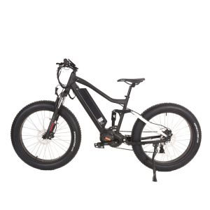 Domanca 48v 1000w Fat Tire Electric Bicycle Aluminum Alloy Frame 26" Full