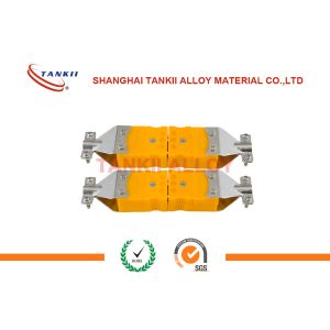 Yellow Green Nylon K Type Thermocouple Connector Plug , Length Pin 13mm