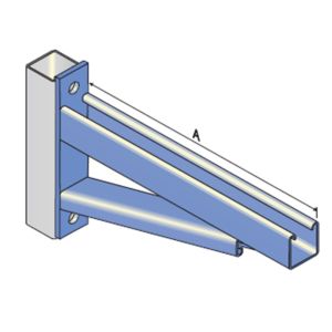 EZ Electric Zinc Unistrut Strut Channel Fittings Bracket Carbon Steel