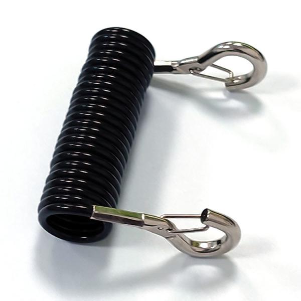 Buy High Quality Tpu Retractable Tether Spring Coiled Bungee Tool Lanyard at wholesale prices
