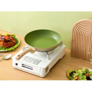 Premium Aluminum Pancake Pan 10Inch Non Stick With Detachable Handle