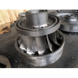 Customized Inlet Diameter 1-5 Meters Hydro Turbine Runner with and Rated Rotor