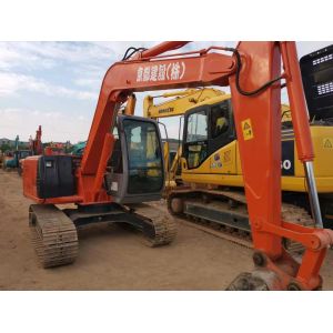Flexible Action 7T ZX75 Used Hitachi Mini Excavator