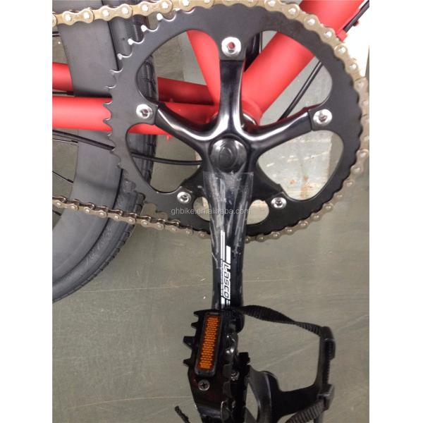 Red Color 3 Speed Fixed Gear Bike with Kenda Tire and Neco Head Set on Chromoly Frame