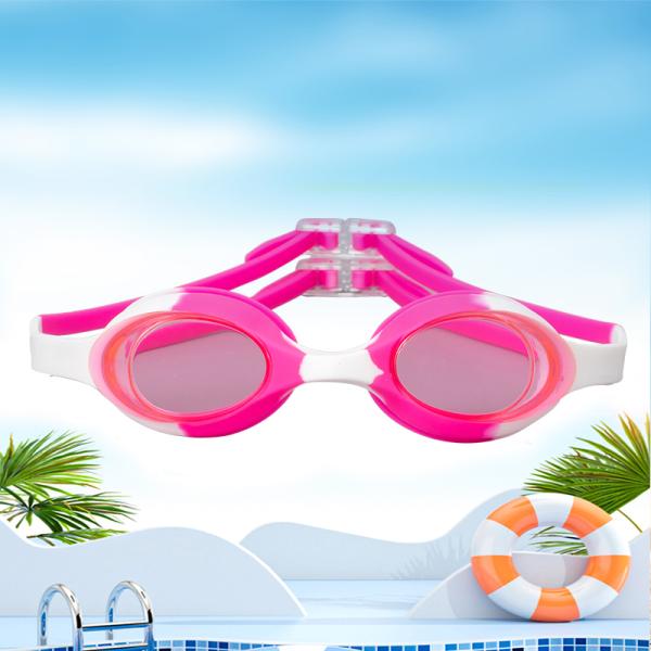 Buy Kids' Swim Goggles Skoogle Ages 3-8 Soft, comfortable frame Side release Speed， Fit clips for easy headstrap adjustment at wholesale prices