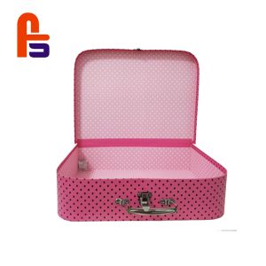 Pretty Suitcase FSC BSCI Certification Cardboard Gift Boxes